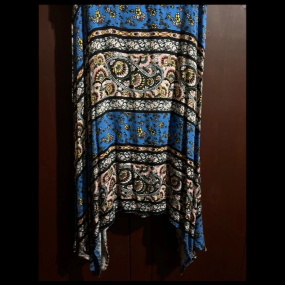 Eva Franco La Fayette Sleeveless Handkerchief Dress Size 8 - NWT (No Belt)